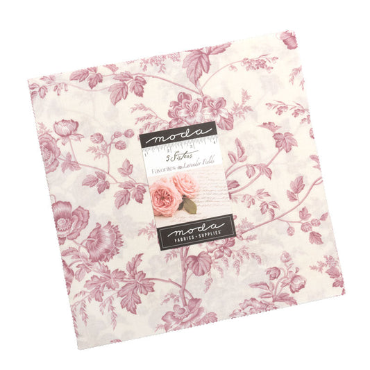 Lavender Fields  Assorted Layer Cake by 4 Sisters for Moda Fabrics 44361-LC