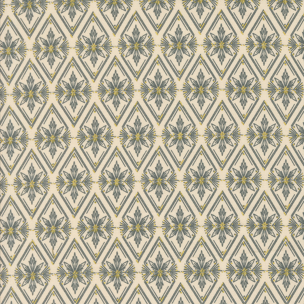 Old World Yuletide EGGSHELL GRN DIAMOND