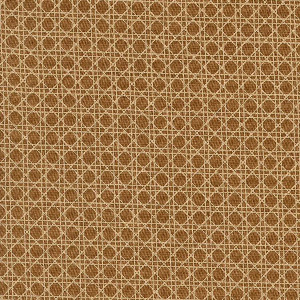 Old World Yuletide Christmas Trellis Blenders Sienna by Fancy That Design House for Moda Fabrics