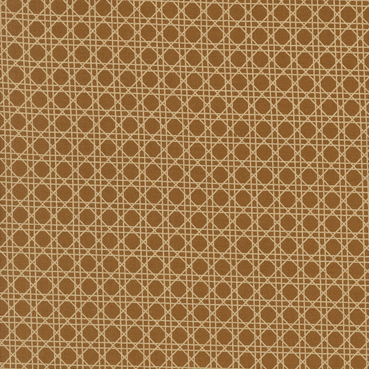 Old World Yuletide Christmas Trellis Blenders Sienna by Fancy That Design House for Moda Fabrics