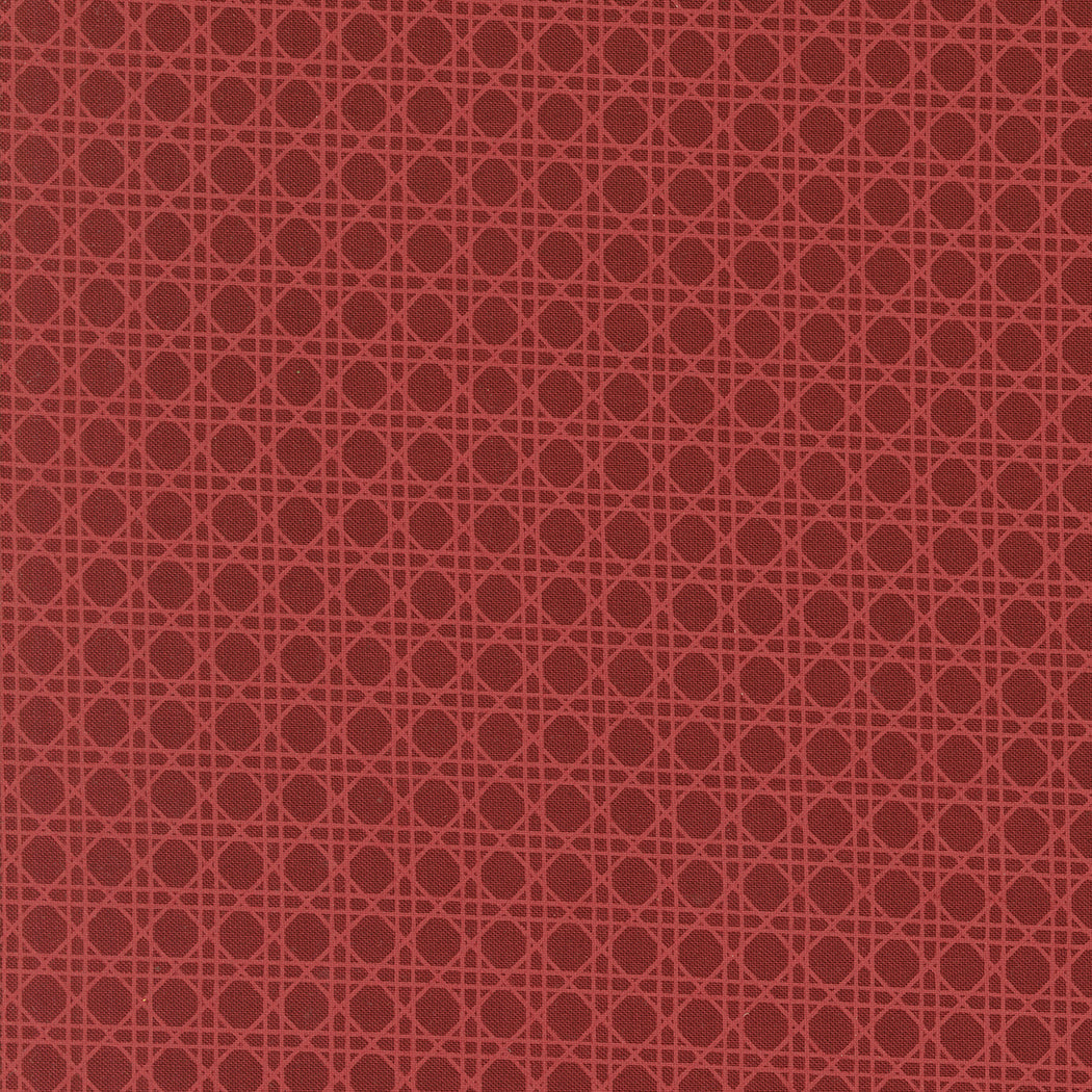 Old World Yuletide Christmas Trellis Blenders Crimson by Fancy That Design House for Moda Fabrics
