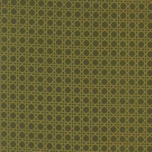 Old World Yuletide Christmas Trellis Blenders Pine by Fancy That Design House for Moda Fabrics