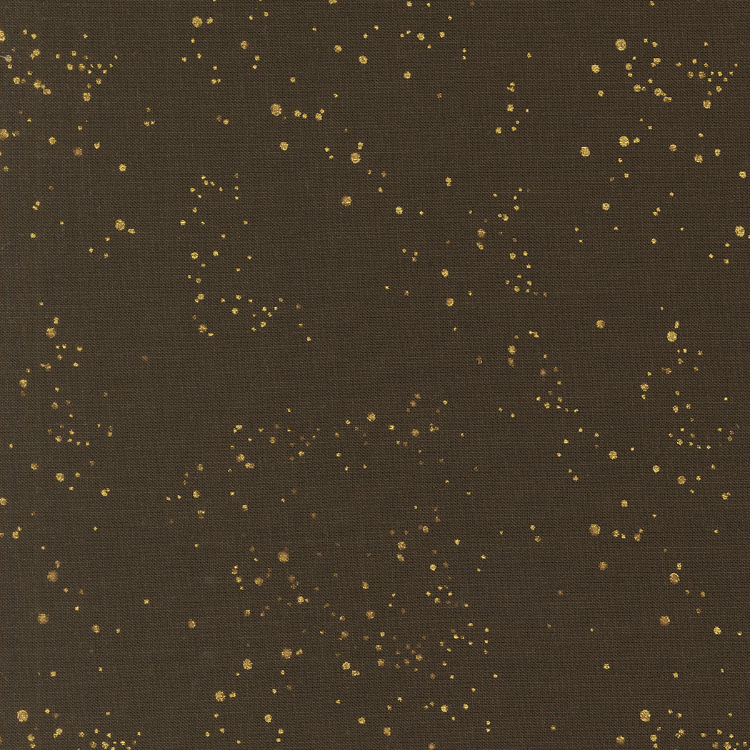 Old World Yuletide Falling Snow Blenders Espresso by Fancy That Design House for Moda Fabrics