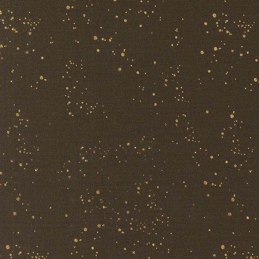 Old World Yuletide Falling Snow Blenders Espresso by Fancy That Design House for Moda Fabrics