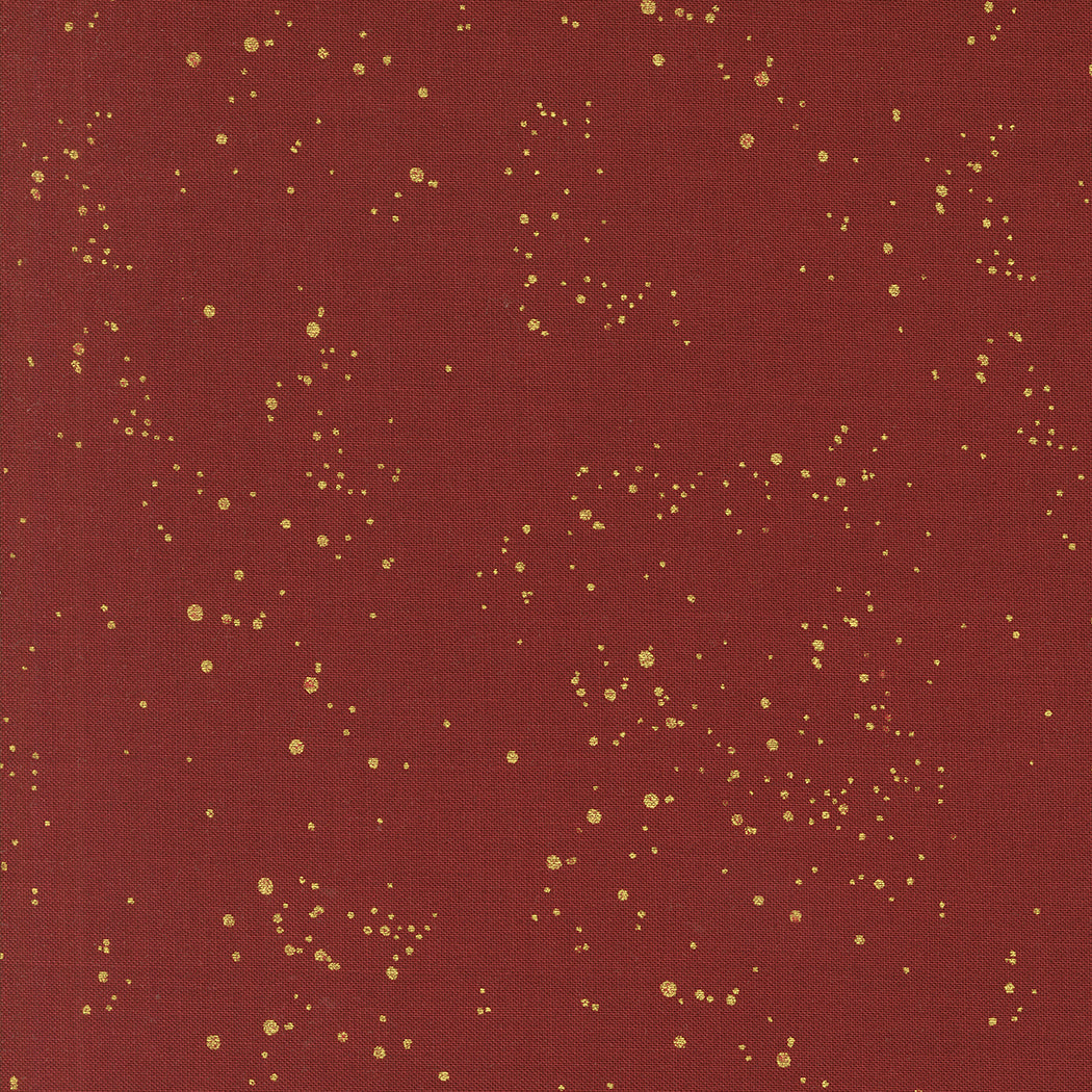 Old World Yuletide Falling Snow Blenders Crimson by Fancy That Design House for Moda Fabrics