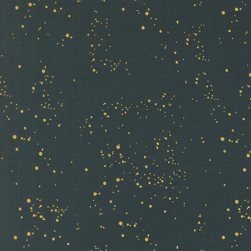 Old World Yuletide Falling Snow Blenders Midnight by Fancy That Design House for Moda Fabrics
