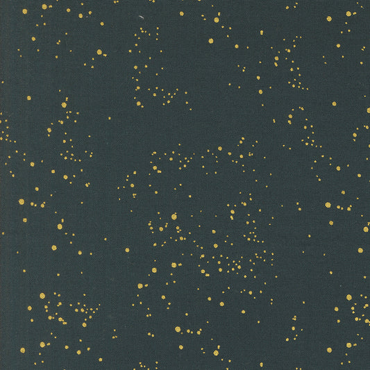 Old World Yuletide Falling Snow Blenders Midnight by Fancy That Design House for Moda Fabrics