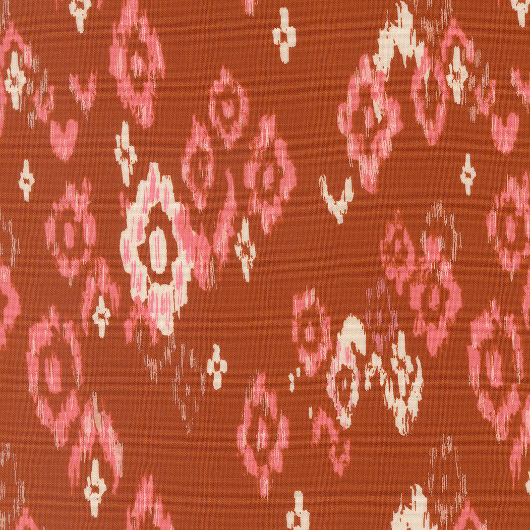Boho Haven Feathered Ikat Blenders SPICE by Fancy That Design House for Moda 45642-14
