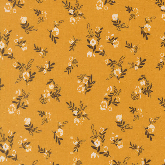 Boho Haven Branchlet Bud Small Floral DIJON by Fancy That Design House for Moda 45646-13
