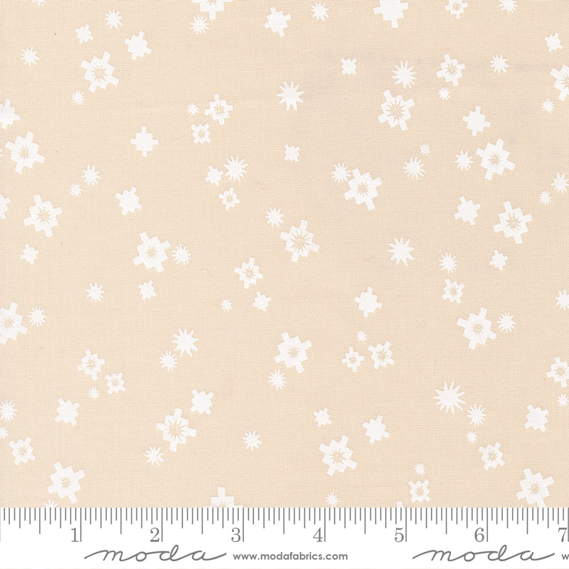 Boho Haven Artisanal Toss Blenders EGGSHELL WHITE by Fancy That Design House for Moda 45647-21 scale