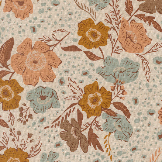 Wellspring Flora Flourish Florals Eggshell by Fancy That Design House for Moda Fabrics