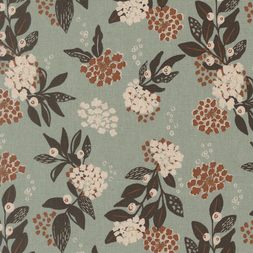 Wellspring Inflorescence Florals Storm by Fancy That Design House for Moda Fabrics