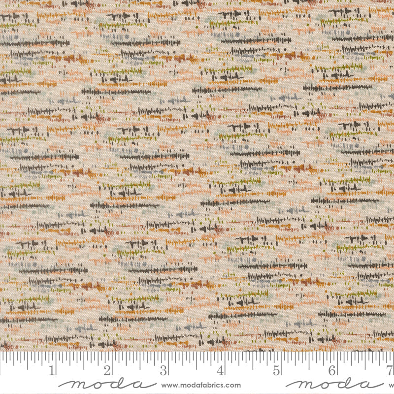 Wellspring Blotted Textured Eggshell by Fancy That Design House for Moda Fabrics