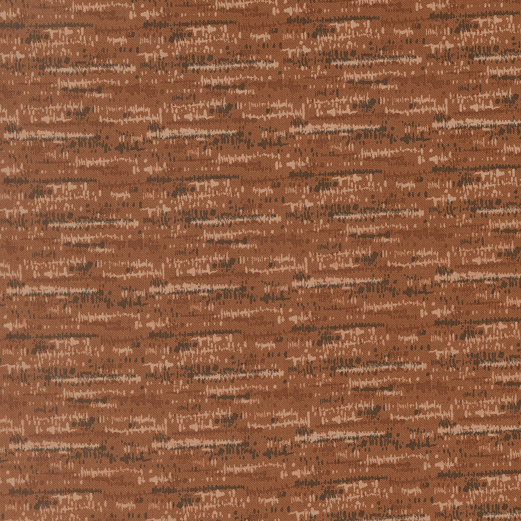 Wellspring Blotted Textured Dark Clay by Fancy That Design House for Moda Fabrics