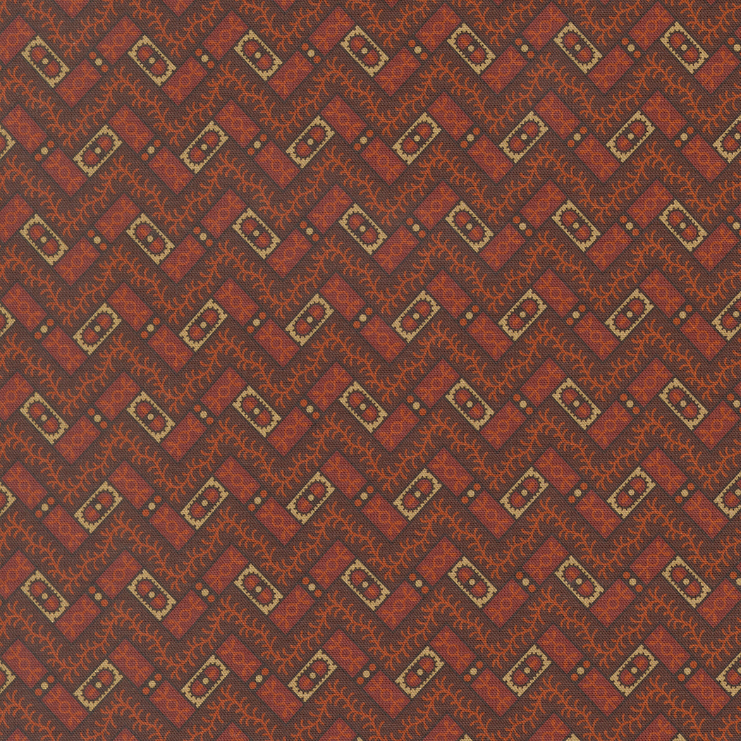 Pamelias Path Crooked Path Stripes Mocha by Betsy Chutchian for Moda