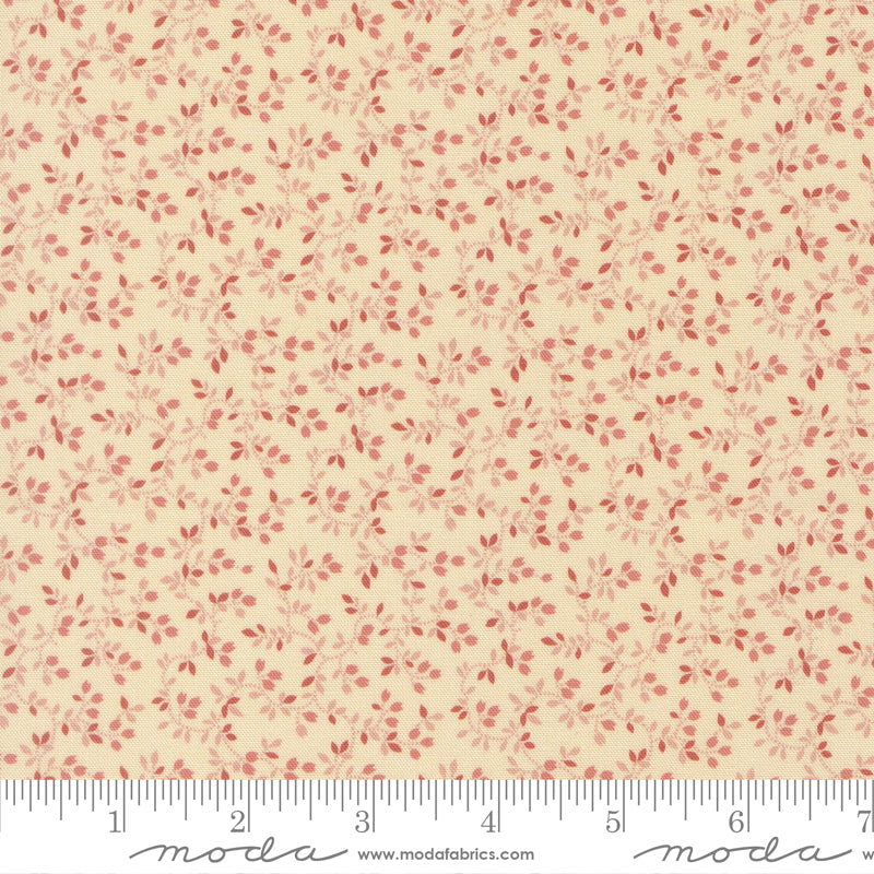 Pamelias Path Entwined Florals Vines Pink scale