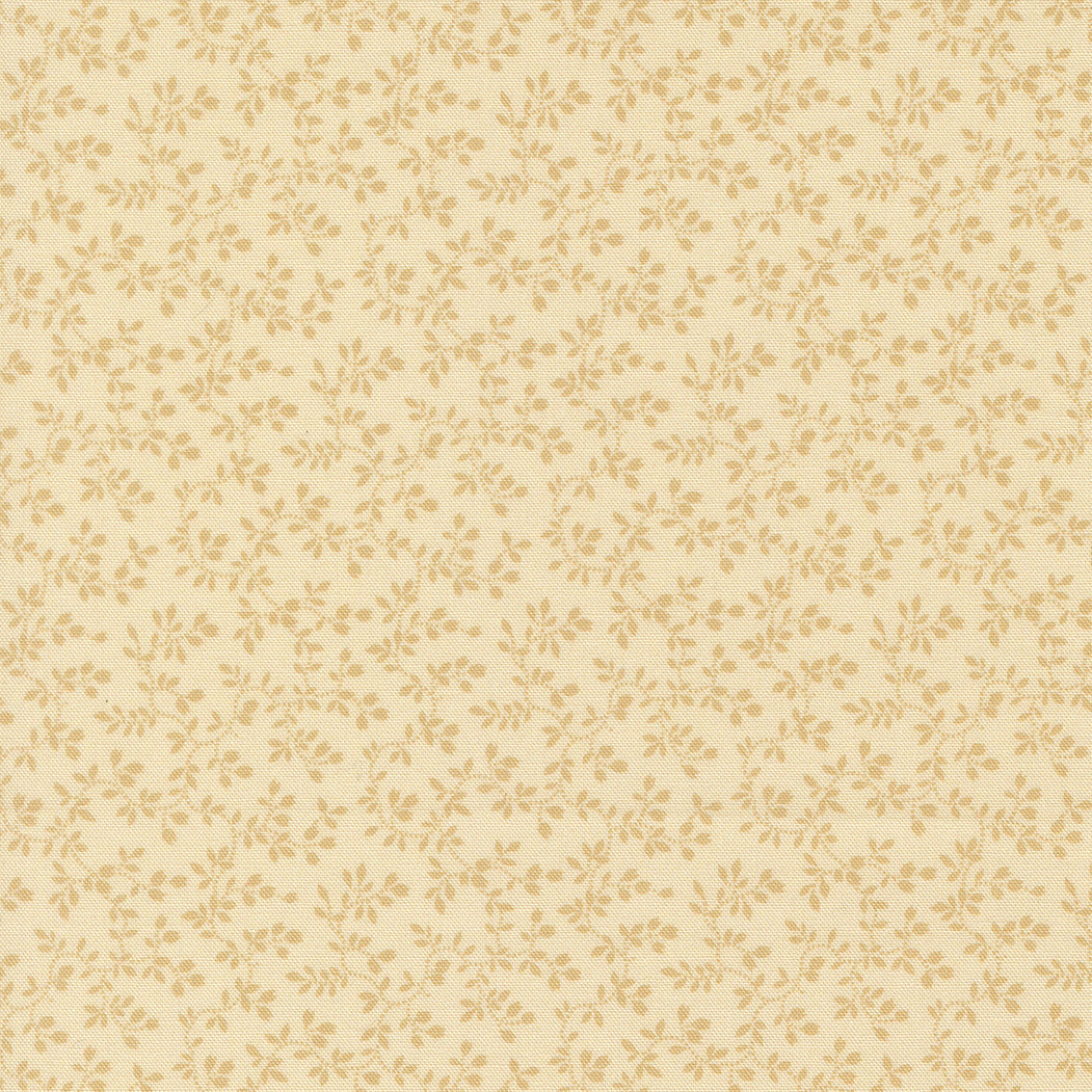 Pamelias Path Entwined Florals Vines Biscuit by Betsy Chutchian for Moda