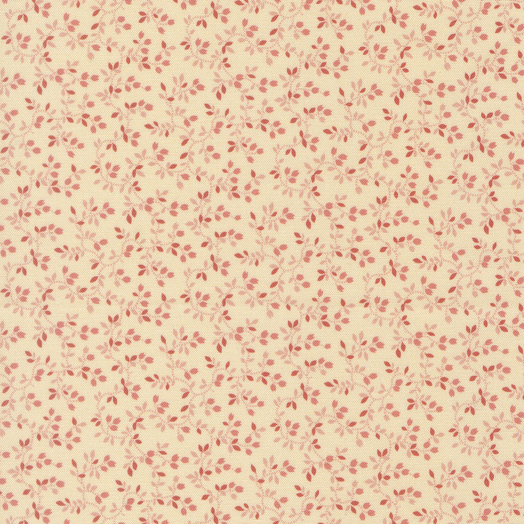 Pamelias Path Entwined Florals Vines Pink by Betsy Chutchian for Moda