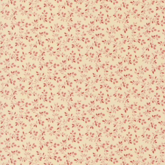 Pamelias Path Entwined Florals Vines Pink by Betsy Chutchian for Moda