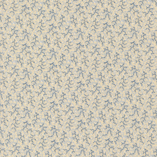 Pamelias Path Brambles Blenders Weathered Blue by Betsy Chutchian for Moda