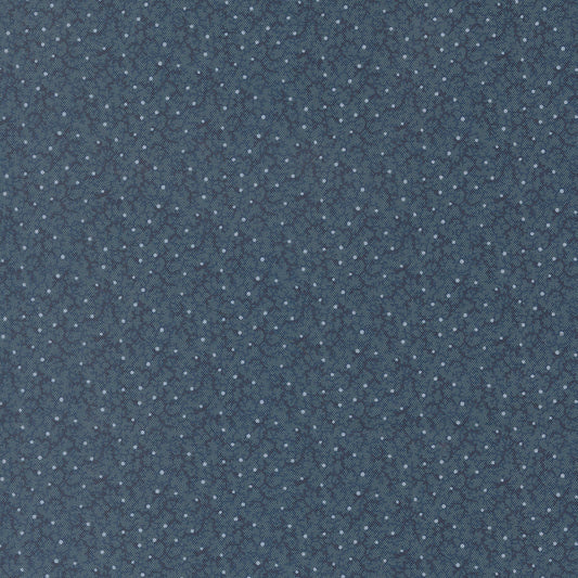 Pamelias Path Brambles Blenders Indigo by Betsy Chutchian for Moda