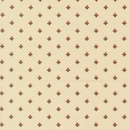 Pamelias Path Sweet Buds Blenders Mocha by Betsy Chutchian for Moda