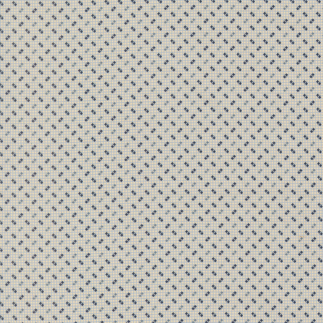 Pamelias Path Hopscotch Checks and Plaids Blenders Weathered Blue by Betsy Chutchian for Moda