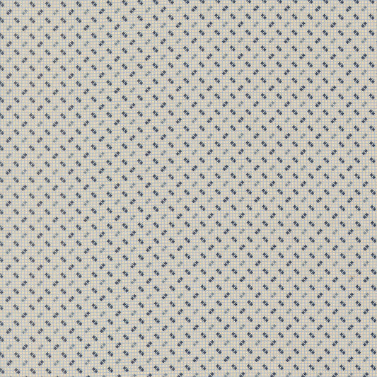 Pamelias Path Hopscotch Checks and Plaids Blenders Weathered Blue by Betsy Chutchian for Moda