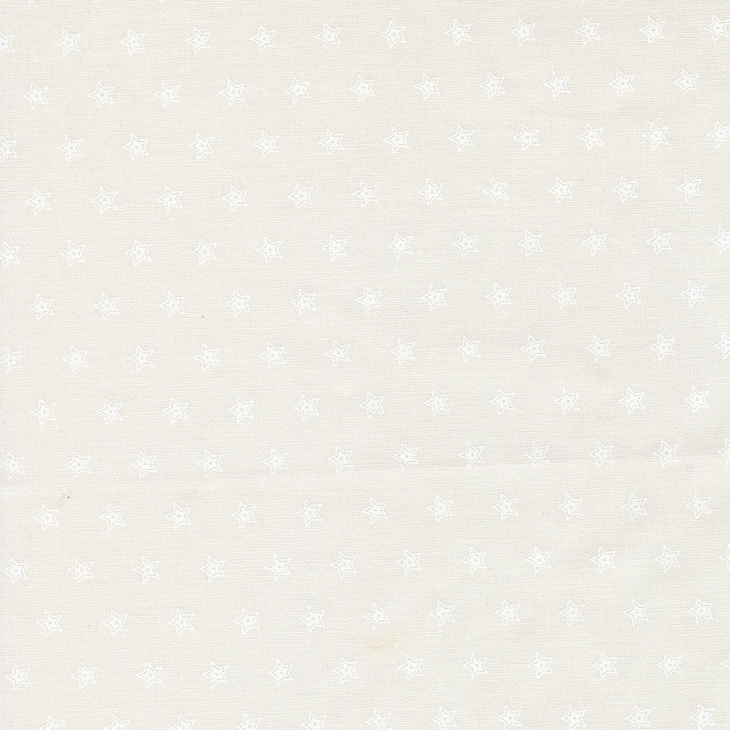 American Gatherings III Micro Star Cloud White by Primitive Gatherings for Moda Fabrics 49324-21