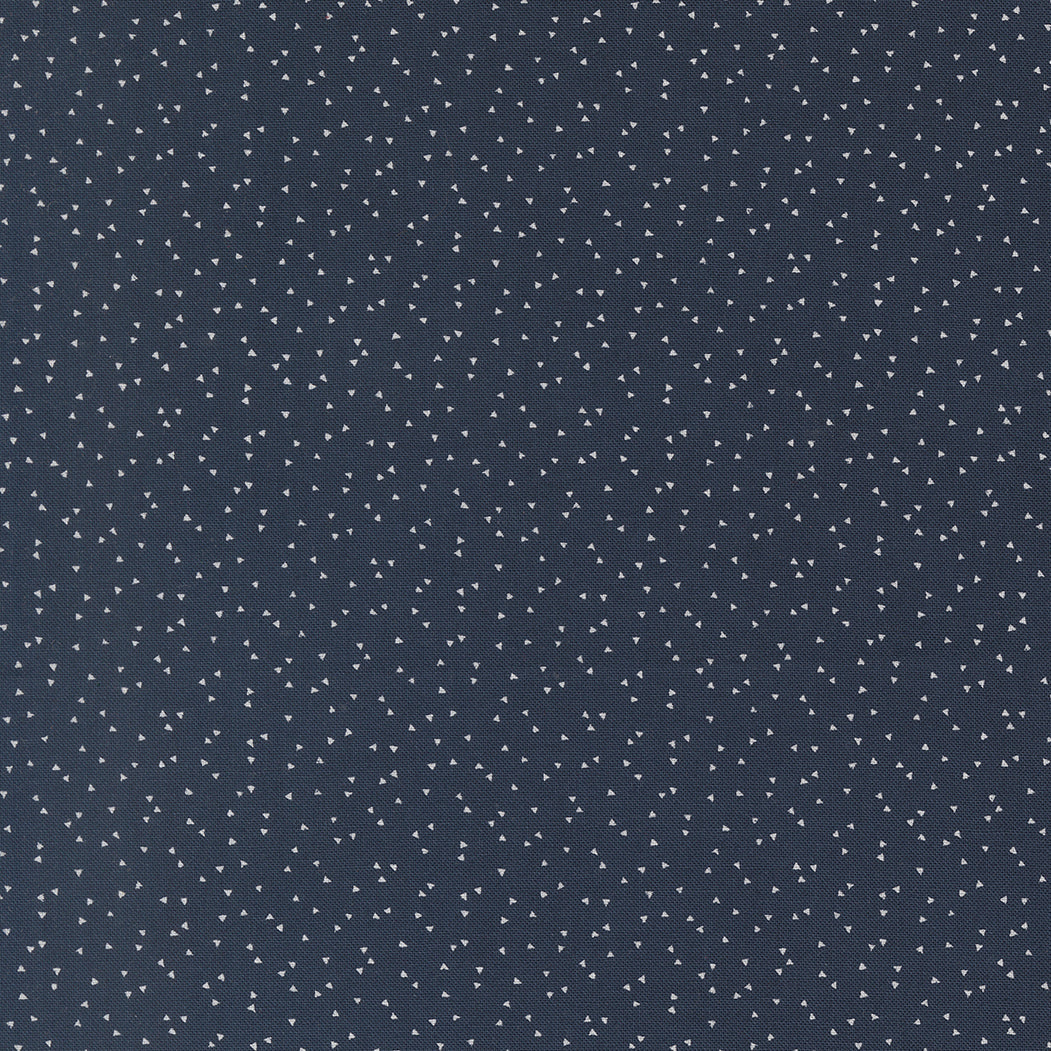 American Gatherings III Confetti Blenders Navy by Primitive Gatherings for Moda Fabrics 49325-16
