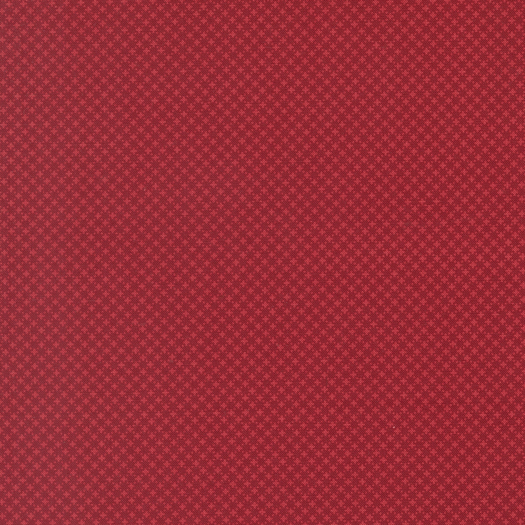 American Gatherings III Cross Stitch Blender Deep Crimson by Primitive Gatherings for Moda Fabrics 49328-13