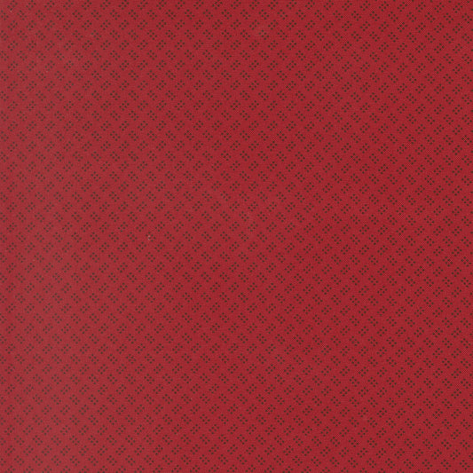 Joyful Gatherings ll Six Pack Dot Blenders Deep Crimson by Primitive Gatherings  for Moda Fabrics 49330-13
