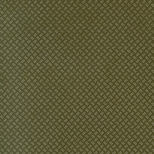 Joyful Gatherings ll Six Pack Dot Blenders Evergreen by Primitive Gatherings  for Moda Fabrics 49330-14