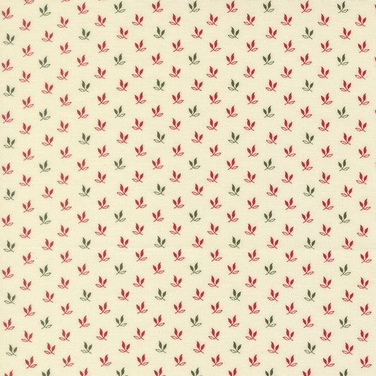 Joyful Gatherings ll Leaf Sprig Blenders Cloud by Primitive Gatherings  for Moda Fabrics 49331-11