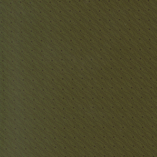 Joyful Gatherings ll Razzle Dazzle Stripes Evergreen by Primitive Gatherings  for Moda Fabrics 49334-14