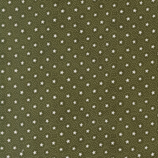 Joyful Gatherings ll Circle of Stars Blenders Evergreen by Primitive Gatherings  for Moda Fabrics 49336-14