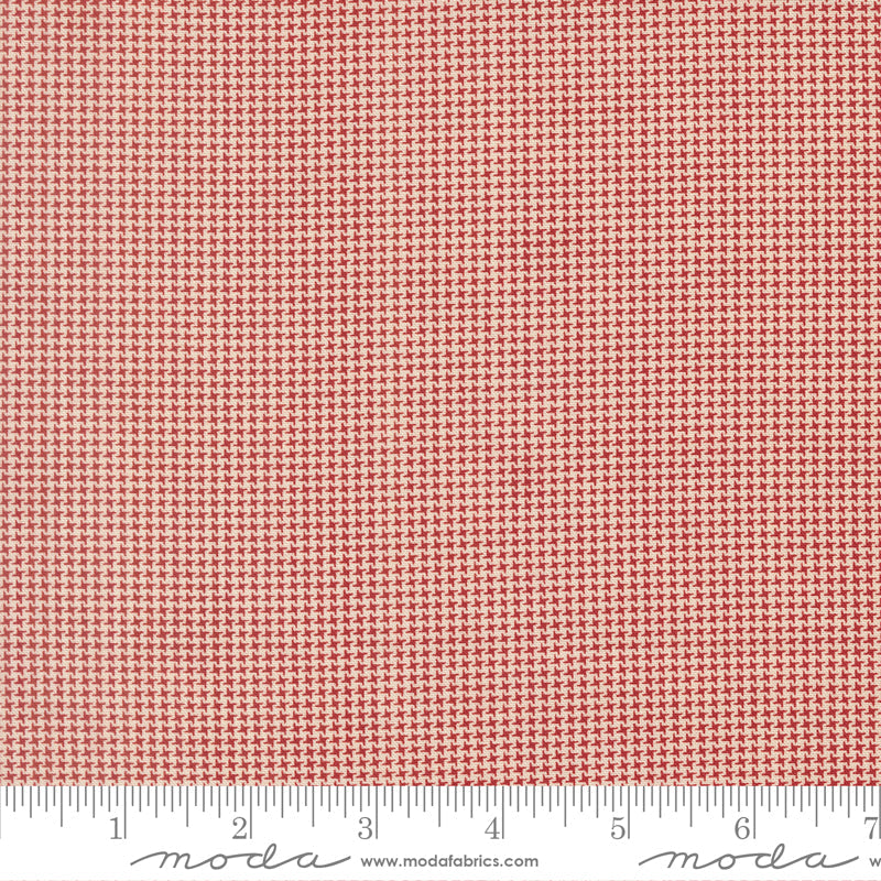 Joyful Gatherings ll Mini Hounds Tooth Blenders Cloud by Primitive Gatherings  for Moda Fabrics 49337-11 scale