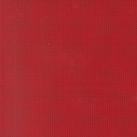 Joyful Gatherings ll Mini Hounds Tooth Blenders Crimson by Primitive Gatherings  for Moda Fabrics 49337-12