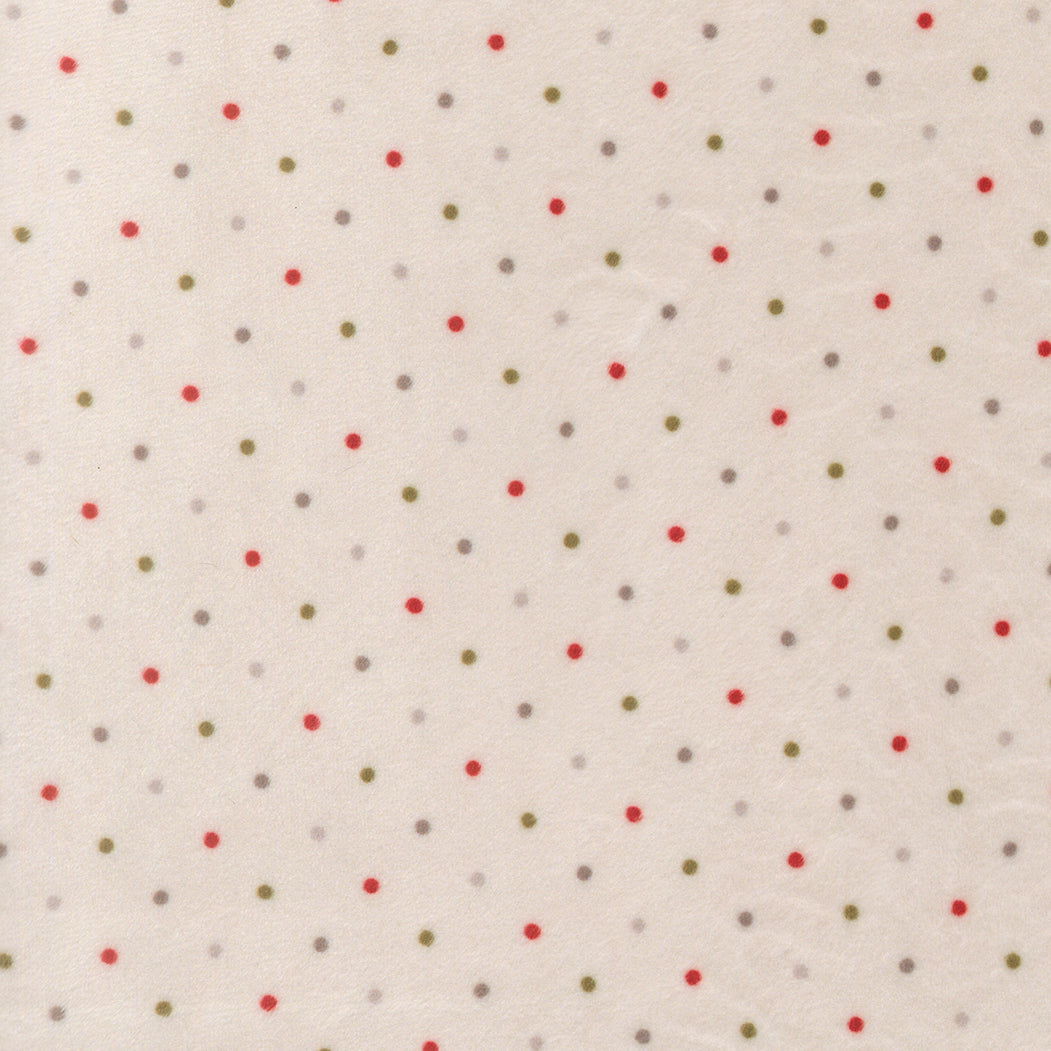 Christmas Eve Quilting Cuddle Magic Dots Christmas Multi by Lella Boutique for Moda Fabric 5230-38QC