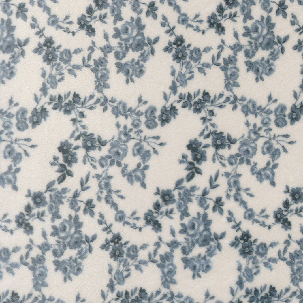 Nantucket Summer Quilt Cuddle Surfside Florals CREAM LIGHTBLUE by Camille Roskelley for Moda 55263-24QC
