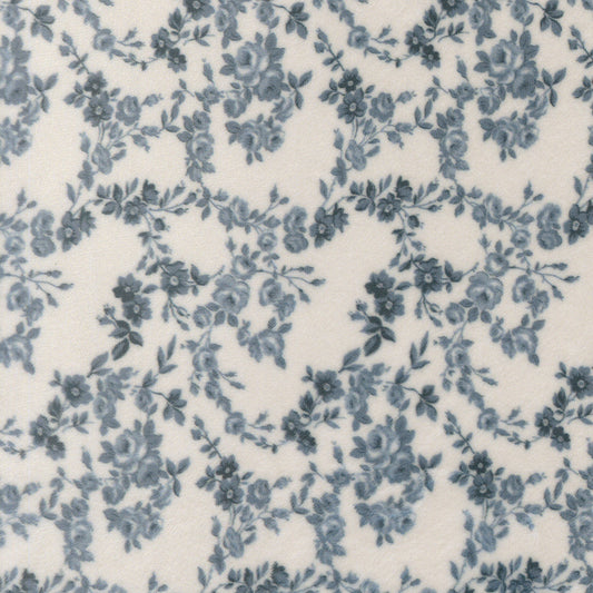 Nantucket Summer Quilt Cuddle Surfside Florals CREAM LIGHTBLUE by Camille Roskelley for Moda 55263-24QC