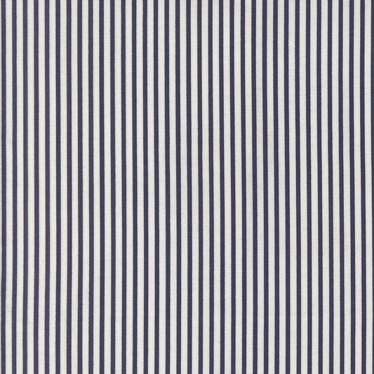 Summertime Thin Stripes Navy by Camille Roskelley for Moda Fabrics 55324-30
