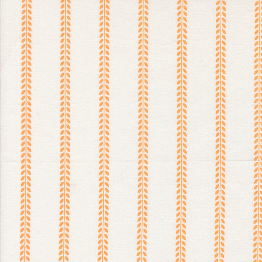 Summertime Beach Towel Stripes Cream Orange by Camille Roskelley for Moda Fabrics 55327-11