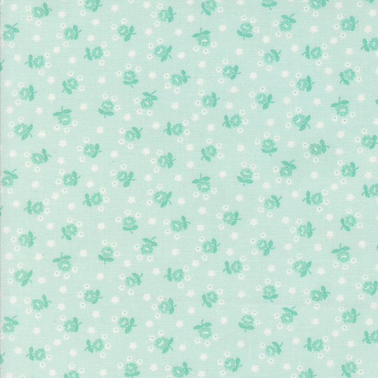 Summertime Fairground Small Floral Ice by Camille Roskelley for Moda Fabrics 55328-18