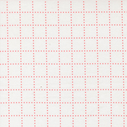 Bloomsberry Stroll Checks and Plaids White Blush by Camille Roskelley for Moda Fabrics