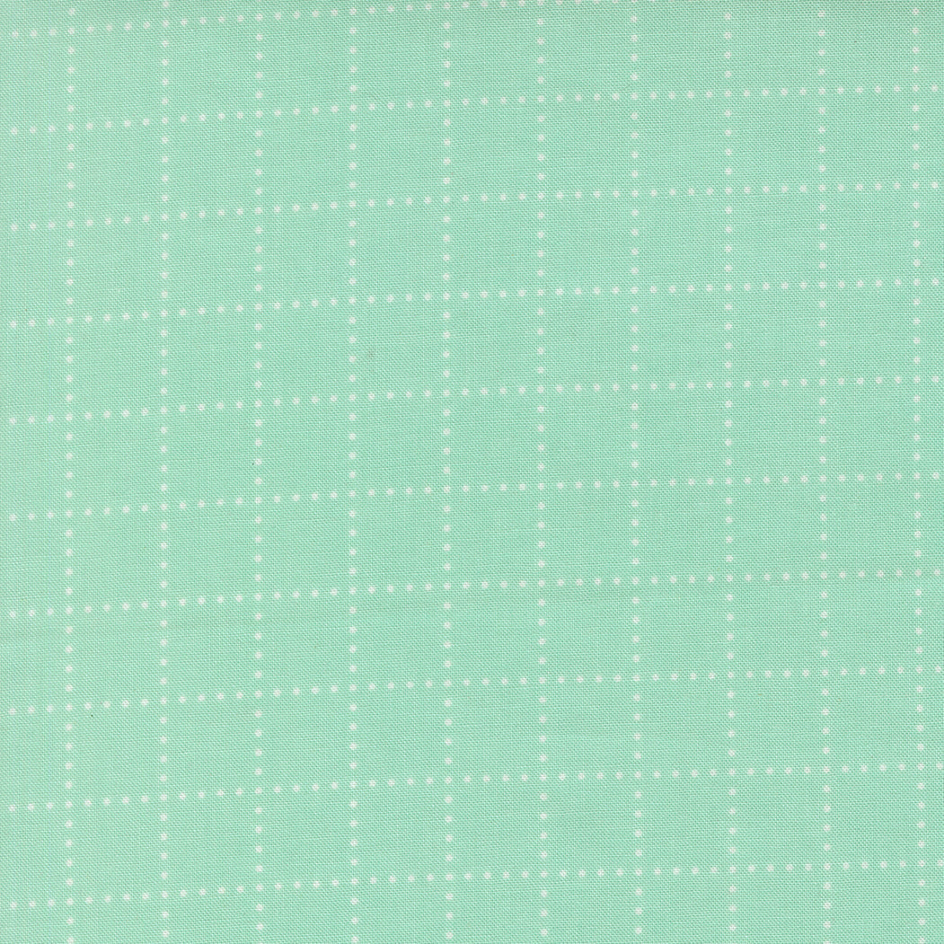 Bloomsberry Stroll Checks and Plaids Aqua by Camille Roskelley for Moda Fabrics