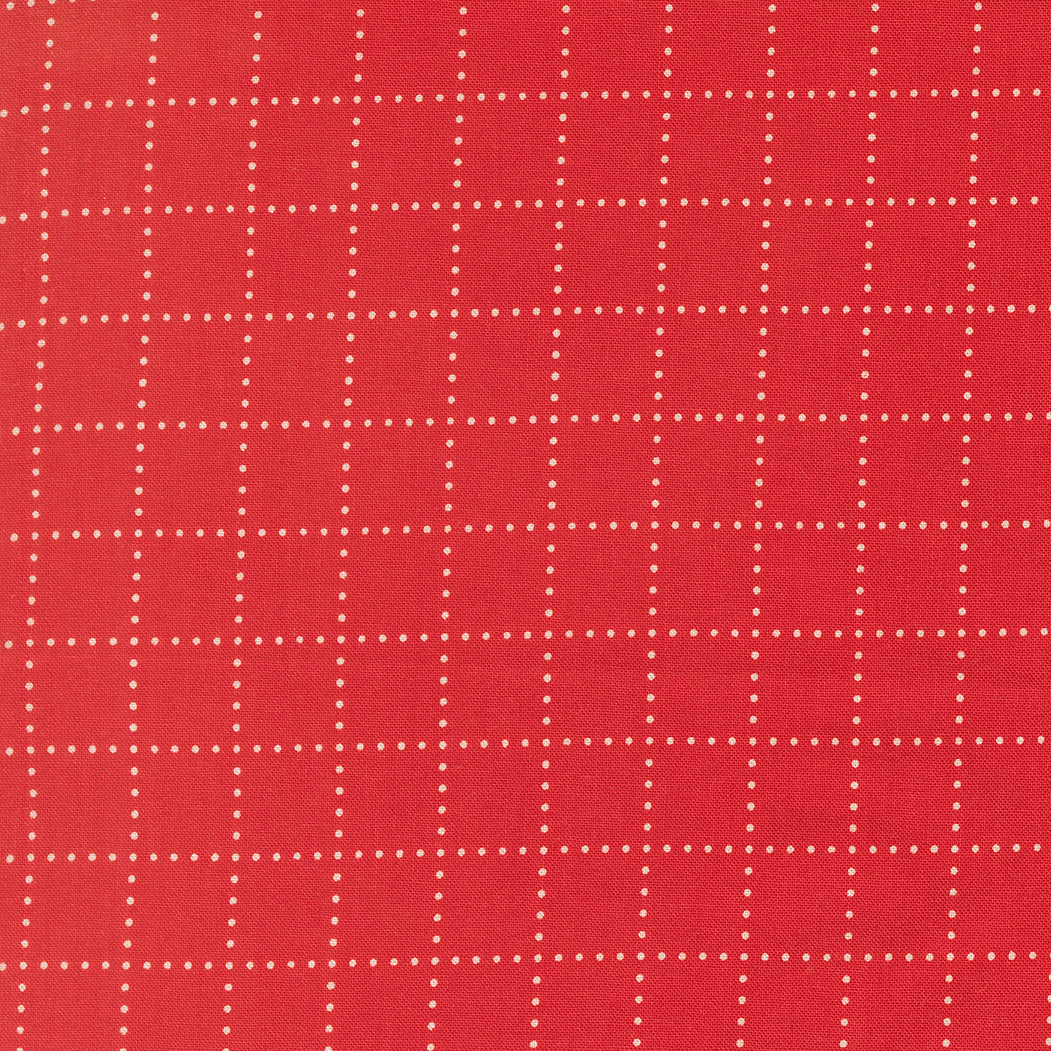 Bloomsberry Stroll Checks and Plaids Red by Camille Roskelley for Moda Fabrics
