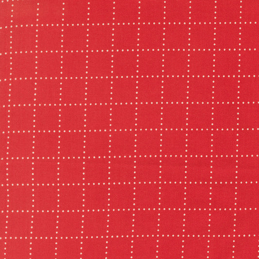 Bloomsberry Stroll Checks and Plaids Red by Camille Roskelley for Moda Fabrics