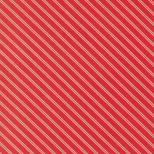 Bloomsberry Stripes Stripes Red by Camille Roskelley for Moda Fabrics