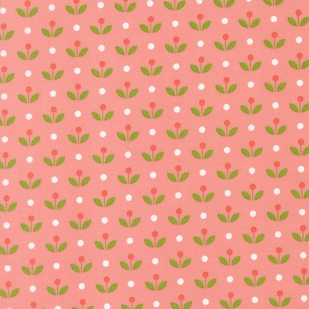 Bloomsberry Mayfair Ditsy Blush by Camille Roskelley for Moda Fabrics